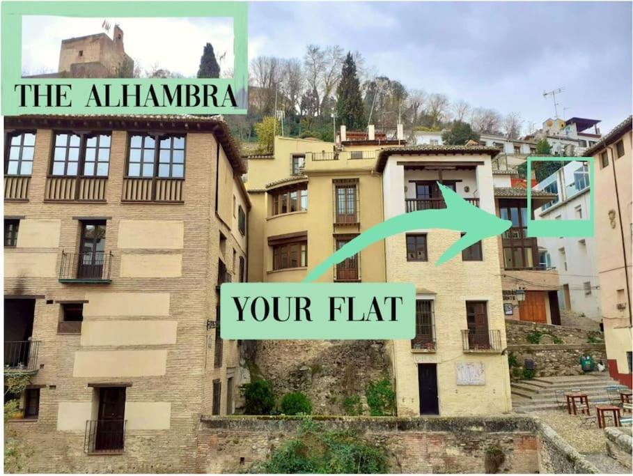 Апартаменты Amazing Loft! Rooftop Terrace! Alhambra Views! Гранада Экстерьер фото